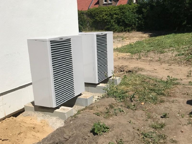 Neubau / Montage – Vaillant Wärmepumpe Beienrode Neubau Montage Vaillant Waermepumpe