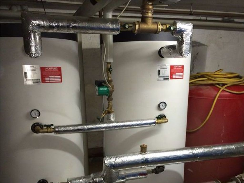 Neuinstallation Warmwasserspeicher Körbelitz Neuinstallation Warmwasserspeicher