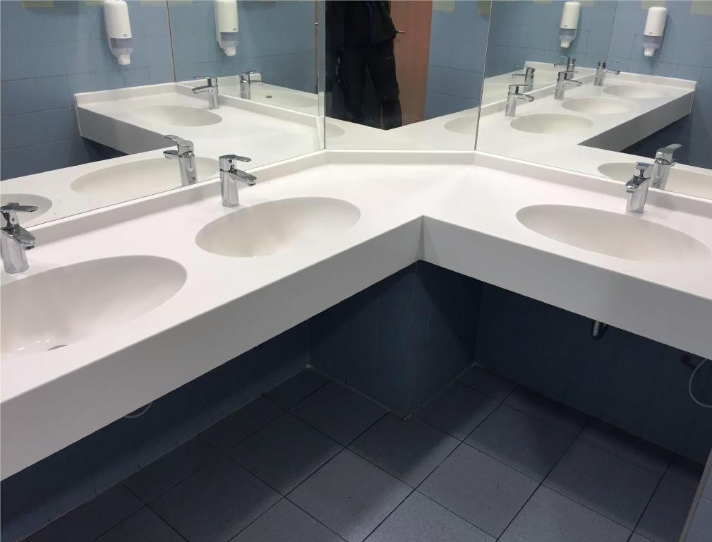 Sanierung Waschtischanlagen – Bürokomplex Magdeburg Sanierung Waschtischanlagen Bürokomplex 2