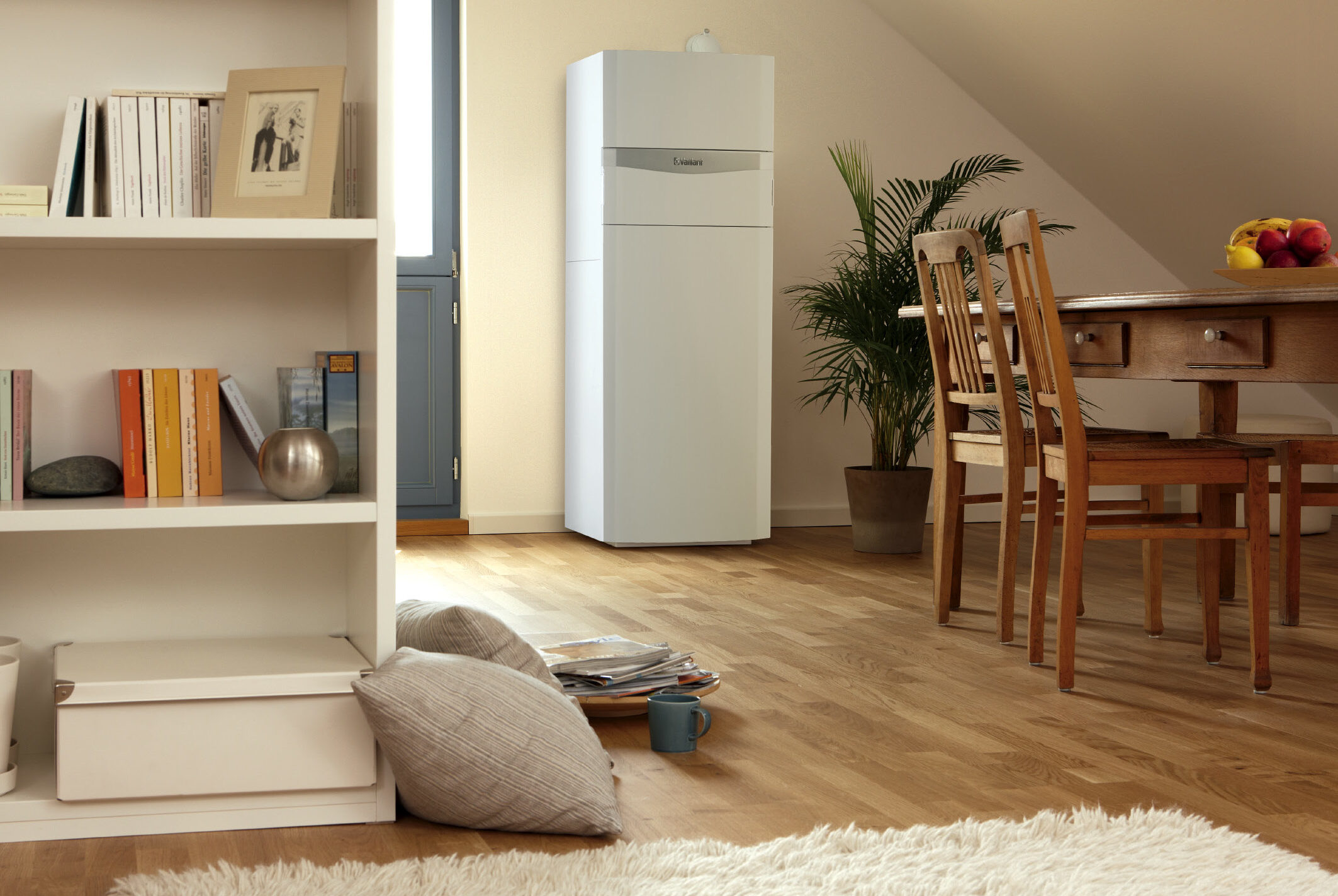 Vaillant Gasheizung im Wohnzimmer