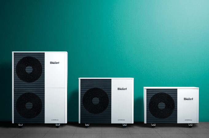 Vaillant Luft-Wasser Wärmepumpen aroTHERM plus in verschiedenen Größen